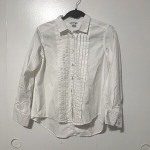 Sundance white top size PXS 100% cotton